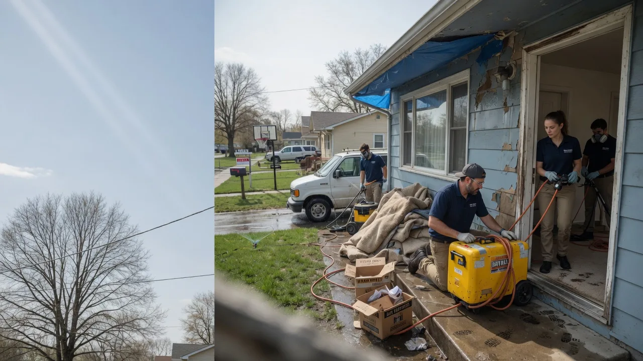 Basement Flood Cleanup in Bettsville, OH near me